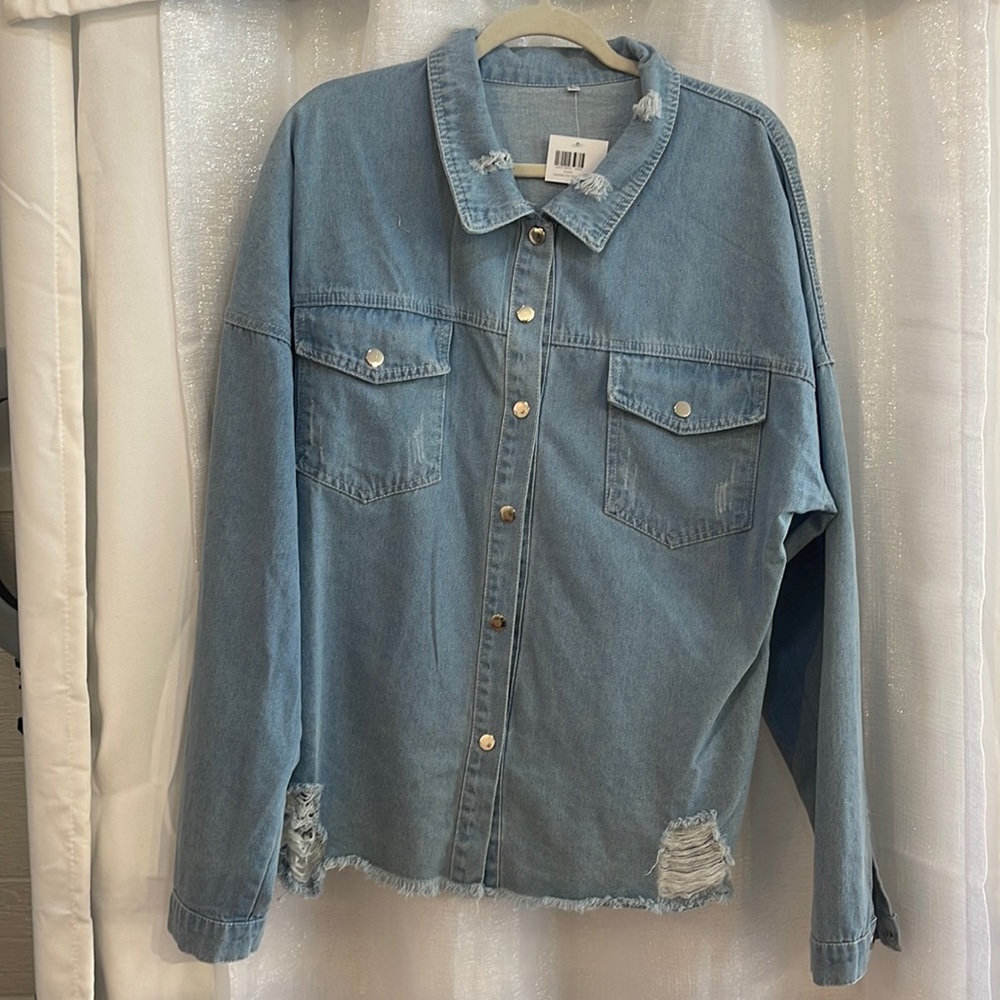 ✨CHUNKY JEAN JACKET✨